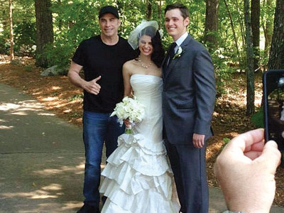 did you know john travolta crashes a wedding