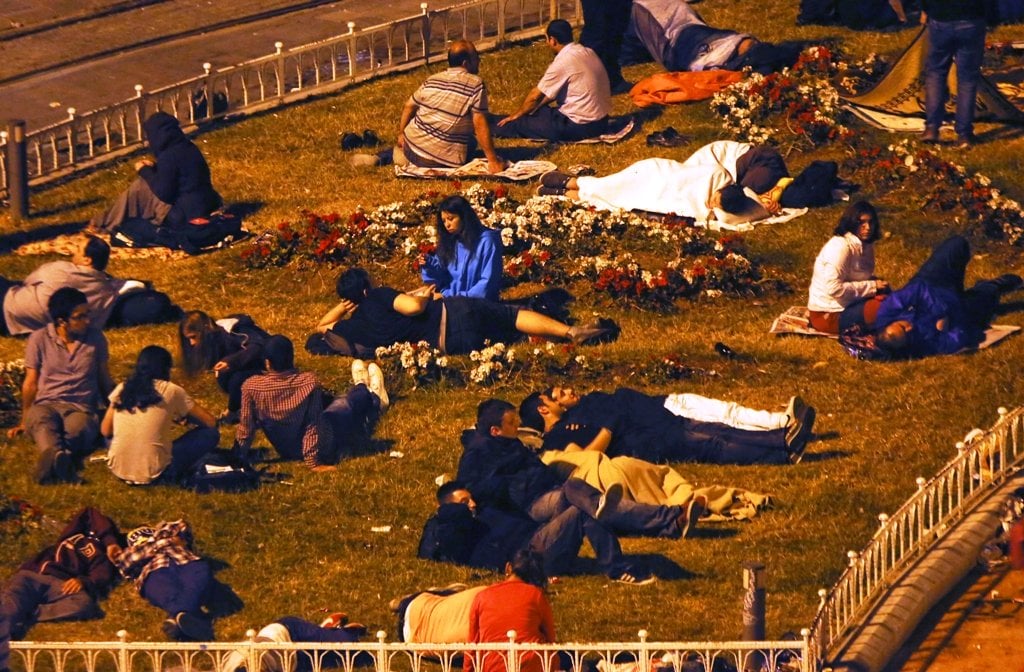 anti government protesters camp in istanbul 039 s taksim square june 8 2013 photo reuters