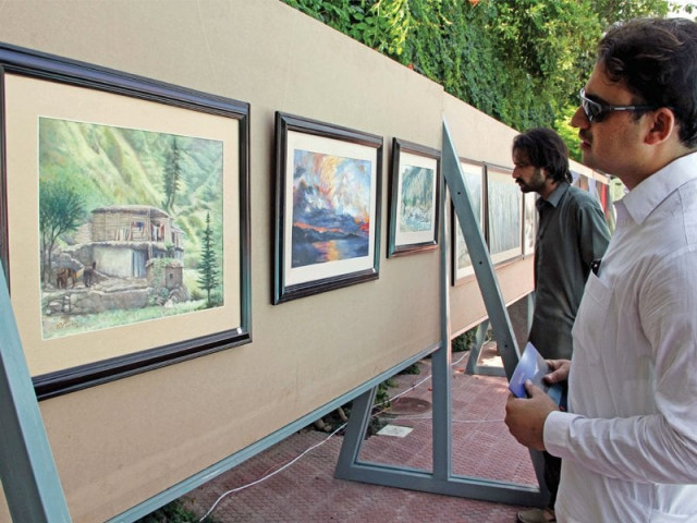 themes including extremism education music and freedom threaded through the pieces photo fazal khaliq express themes including extremism education music and freedom threaded through the pieces photo fazal khaliq express