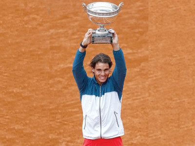 french open super rafa clinches record 8th title