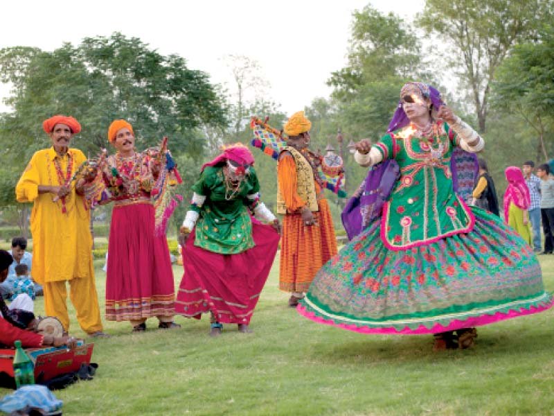 a traditional dance performance photo myra iqbal express