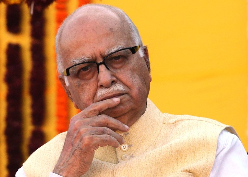 advani the 85 year old stalwart of the bharatiya janata party bjp and a former deputy prime minister resigned from all his positions within the party photo afp file