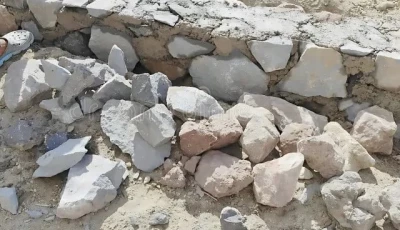 construction work buries foundation stone construction work buries foundation stone