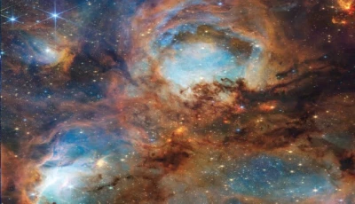 celestial bodies a section of the cat s paw nebula a star forming region composed of gas dust and young stars in this image obtained by the james webb space telescope the cat s paw nebula is located approximately 4 000 light years away in the constellation scorpius photo reuters celestial bodies a section of the cat s paw nebula a star forming region composed of gas dust and young stars in this image obtained by the james webb space telescope the cat s paw nebula is located approximately 4 000 light years away in the constellation scorpius photo reuters