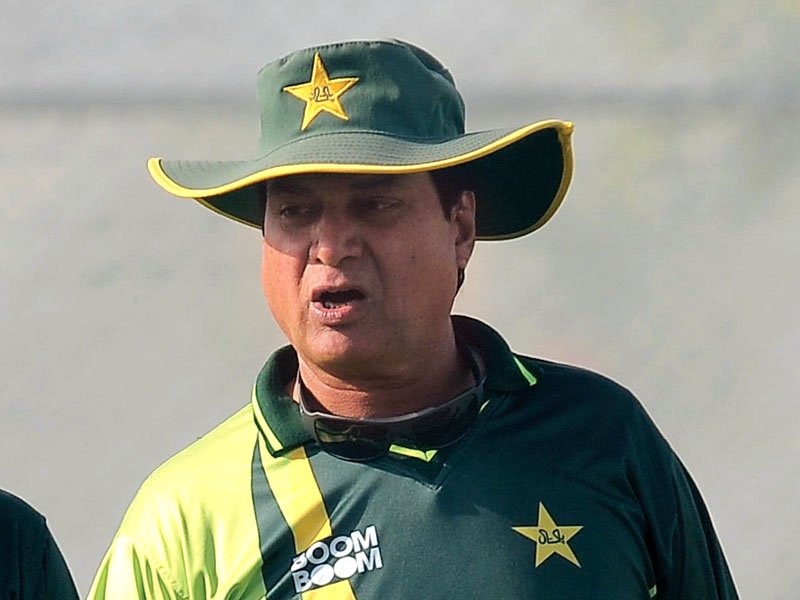 former coach mohsin khan photo afp