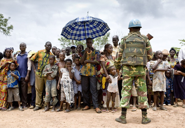 pakistani peacekeepers recognized for their contributions photo afp pakistani peacekeepers recognized for their contributions photo afp
