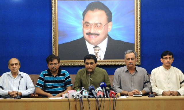 file photo of deputy convener mqm rabita committee dr khalid maqbool siddiqui addressing a press conference photo mqm file file photo of deputy convener mqm rabita committee dr khalid maqbool siddiqui addressing a press conference photo mqm file