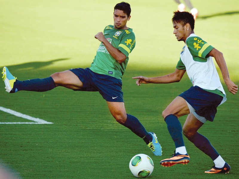there will be immense pressure on a young brazil side today when they take on japan after they dropped to an all time low 22nd position in the fifa rankings recently photo afp