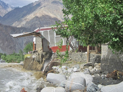 gilgit baltistan 12 houses swept away in ghizer valley gilgit baltistan 12 houses swept away in ghizer valley