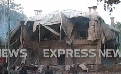 bla claims attack on jinnah residency in ziarat
