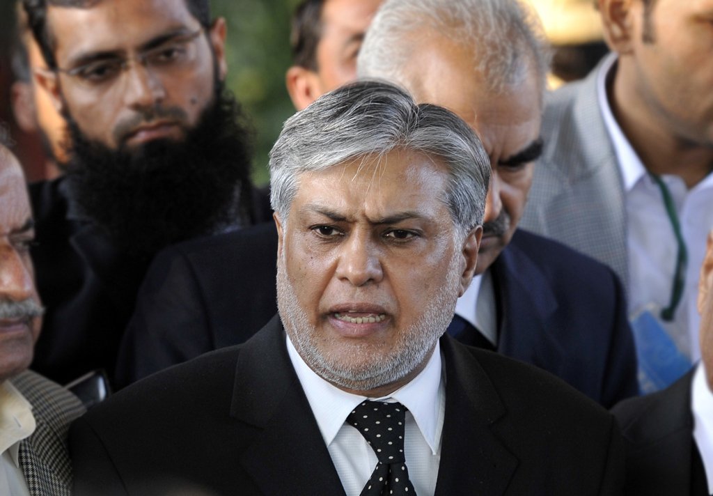 finance minister ishaq dar reiterated that the collection of the proposed raise in the gst was a standard practice and was part of the law photo afp file