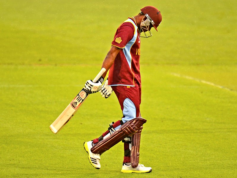 west indies were disappointed with a sad ending as they faced elimination on net run rate photo reuters