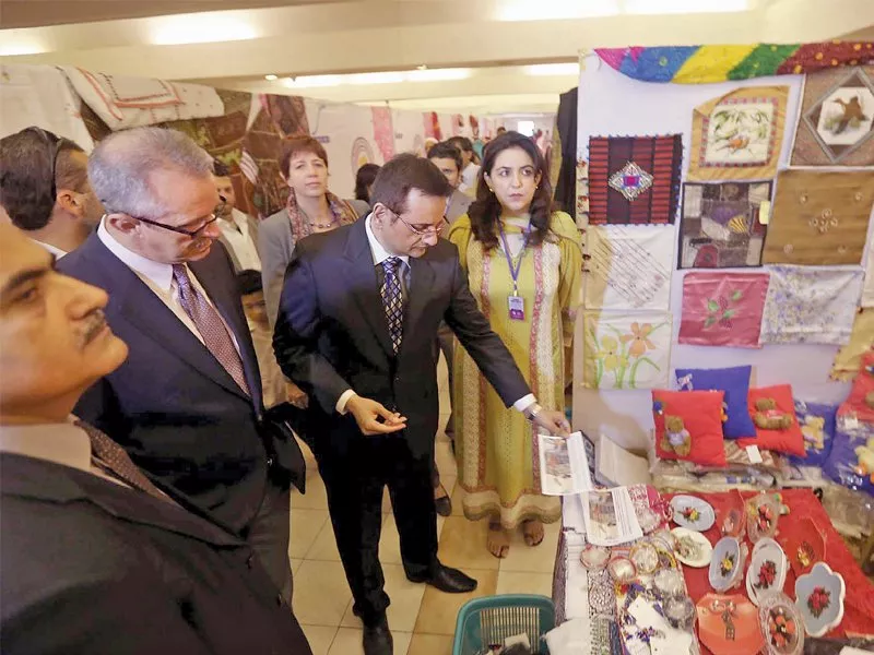 the wbdc is a project of the small and medium enterprises development authority smeda to which helps underprivileged people to start small scale businesses photo ppi the wbdc is a project of the small and medium enterprises development authority smeda to which helps underprivileged people to start small scale businesses photo ppi