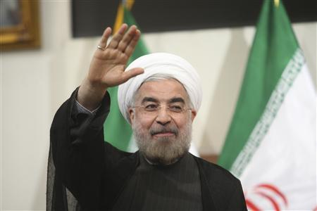 iranian president elect hassan rohani gestures to the media during a news conference in tehran june 17 2013 photo reuters