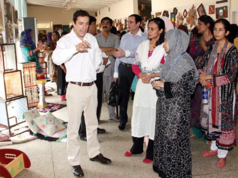 french delegates discuss education opportunities for pakistani students in france photo express