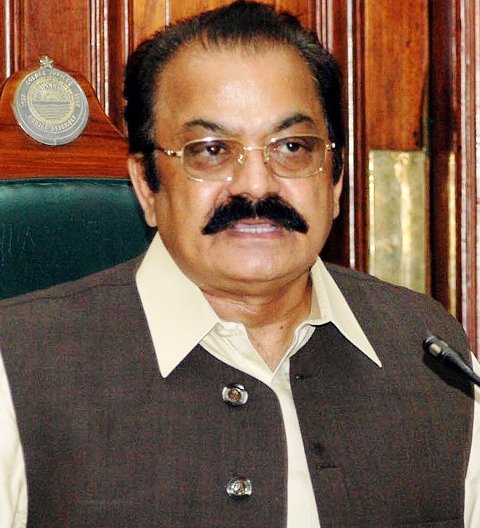 minister for local government rana sanaullah khan photo ppi file