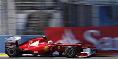 sainz and schumacher wait their turn as ferrari start five day test