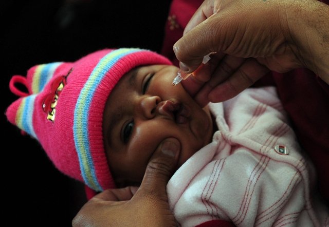 the last two polio cases were reported from the same area in bara on june 6 photo afp