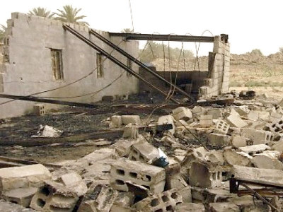 razed to the ground primary school for boys blown up