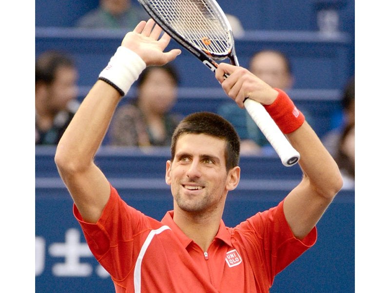 djokovic believed luck was on his side going into his ninth wimbledon with a fortunate draw photo afp