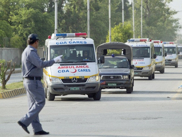 a traffic warden guides ambulances carrying the bodies of foreign tourists photo reuters a traffic warden guides ambulances carrying the bodies of foreign tourists photo reuters