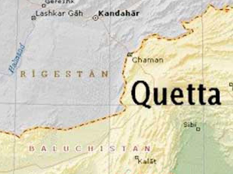 weapons and explosives recovered in an operation in dera bugti