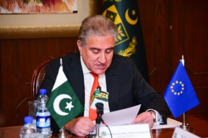 no armed pressure group allowed to dictate govt policy qureshi tells eu lawmakers