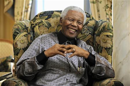 former president of south africa nelson mandela photo reuters dylan martinez