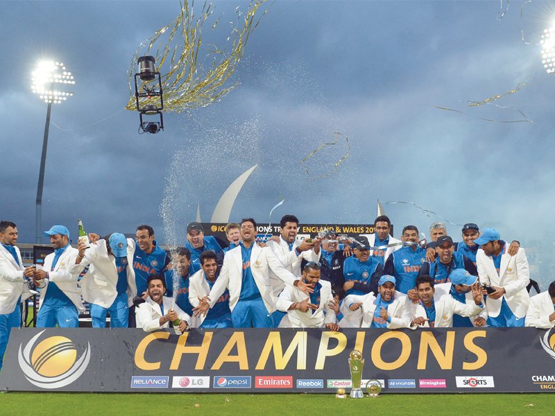 by winning the last edition of the champions trophy india added another jewel in their crown and remained the only unbeaten side in the event photo afp