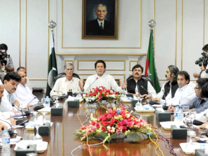 mutual dialogue imran khan says pti will back the federal government if it formulates an anti drone policy photo ppi