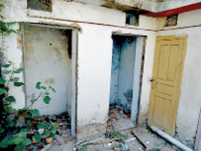 view of a demolished part of the church property families residing in apartments there have been asked to vacate by the end of june photo express view of a demolished part of the church property families residing in apartments there have been asked to vacate by the end of june photo express