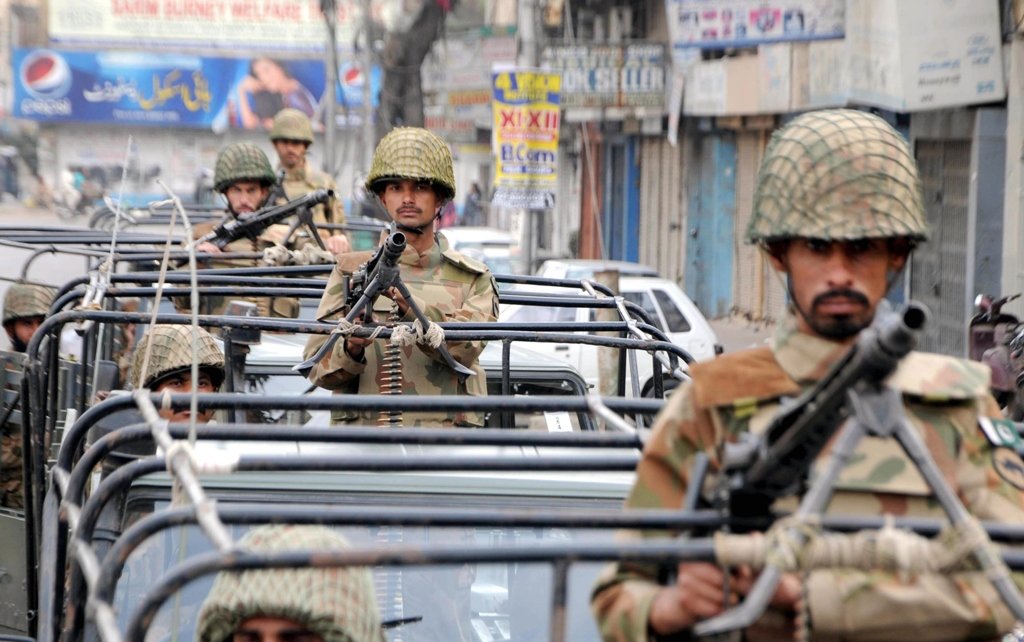 around 22 suspects were arrested by the rangers during raids in different areas of the city on monday photo express file