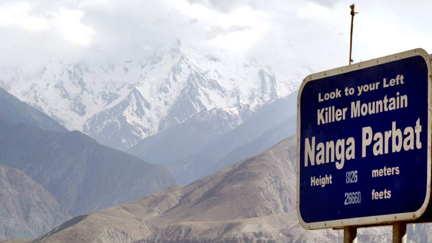 a search operation is underway in diamer while the area surrounding the base camp has been sealed photo reuters file