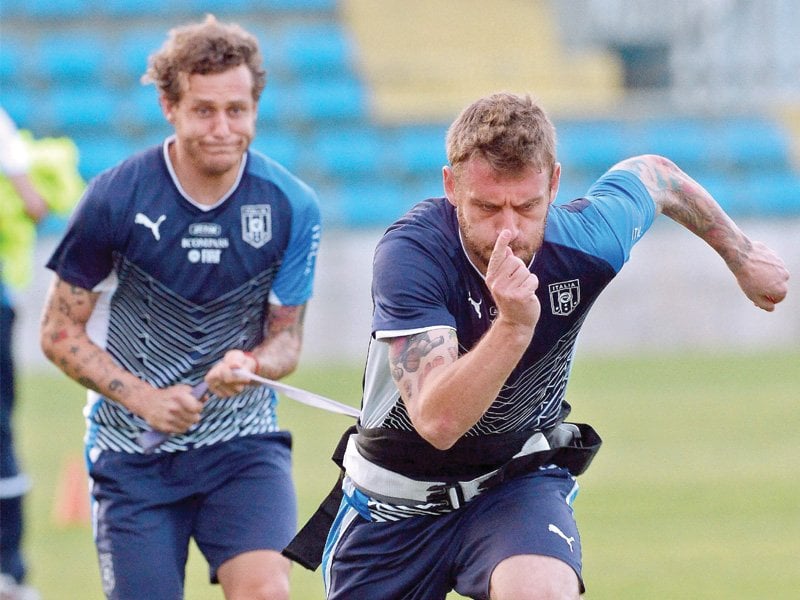 italy have vowed to use their imagination when they meet spain in today s confederations cup semi final photo afp