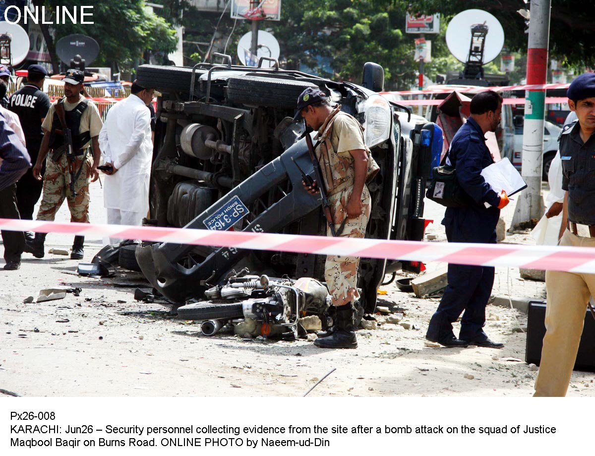 analysis karachi s red zone turned the same colour on wednesday