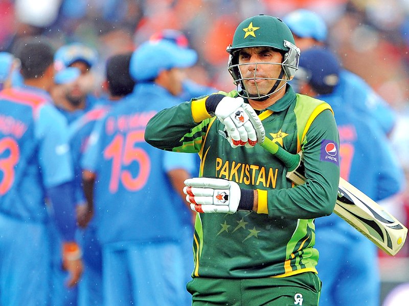 quot no player should think that his place in the national team is confirmed if he does not perform upto the expectations quot says misbah photo afp file