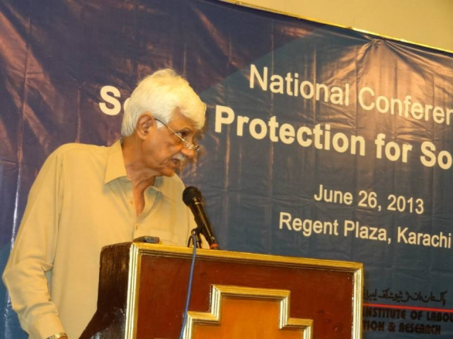 ppp leader taj haider addressing the national conference on social protection for social justice photo facebook shujauddin qureshi ppp leader taj haider addressing the national conference on social protection for social justice photo facebook shujauddin qureshi