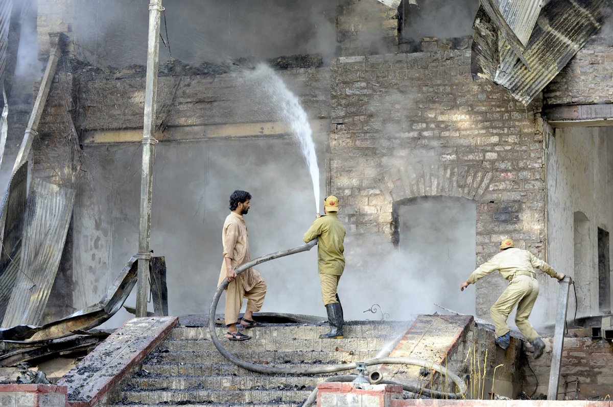 the ziarat incident saw militants blowing up quaid e azam 039 s residency which had been declared a national heritage site photo afp