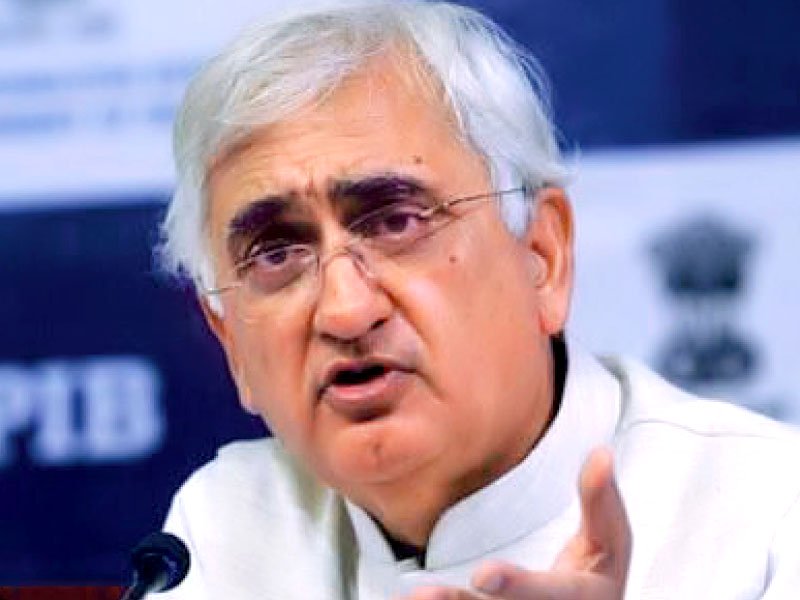indian external affairs minister salman khurshid says that due to some quot unfortunate incidents quot the process had faced a setback photo file