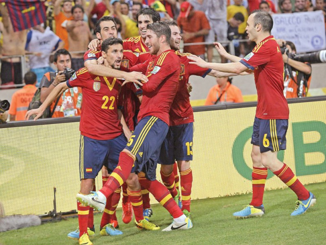 despite a gruelling match against italy del bosque said his side will put in a maximum effort against brazil in the final tomorrow photo afp despite a gruelling match against italy del bosque said his side will put in a maximum effort against brazil in the final tomorrow photo afp