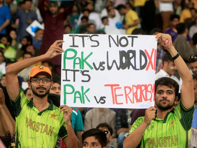 a world xi squad touring pakistan specifically lahore meant more than the average game of cricket photo reuters