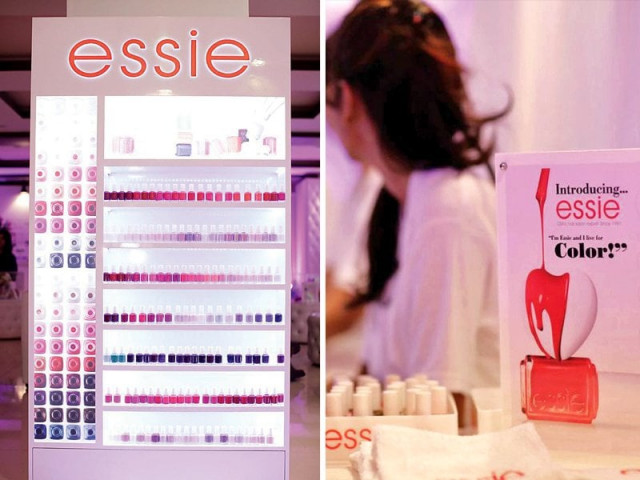 essie has arrived in pakistan in a resplendent set of 120 colours in pakistan photo publicity essie has arrived in pakistan in a resplendent set of 120 colours in pakistan photo publicity