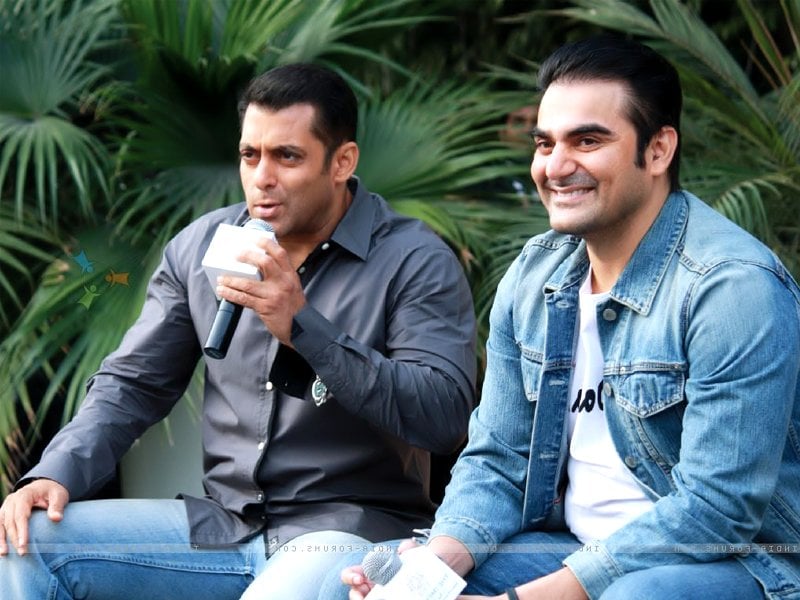 salman s fame has flourished due to his own efforts says arbaaz khan photo file