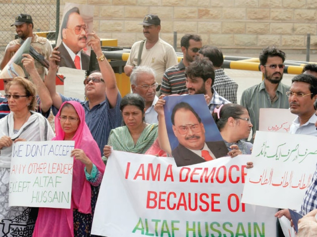 mqm workers protested outside the british deputy high commission on sunday photo athar khan express mqm workers protested outside the british deputy high commission on sunday photo athar khan express