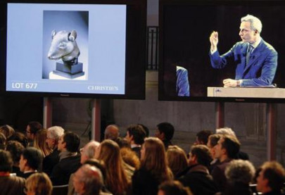 two bronze animal heads stolen 153 years ago returned to china