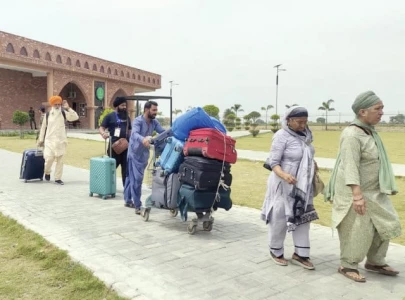 baisakhi pilgrims head back to india