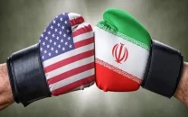 edge of a deal or slide to conflict