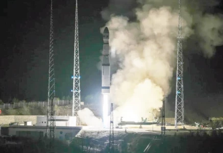 prsc eo3 a pakistani remote sensing satellite is launched from the taiyuan satellite launch center in china s shanxi province photo app