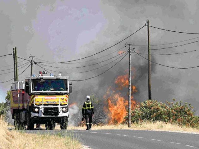 Wildfires spread across southern Europe as heat rises again