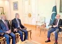 prime minister shehbaz sharif hosts singaporean foreign minister dr vivian balakrishnan in islamabad on friday photo ppi